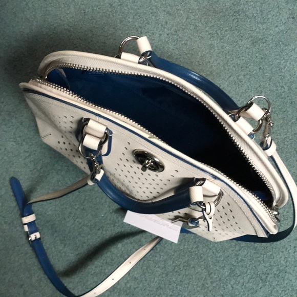 Coach “Prince Street” satchel leather handbag - Picture 4 of 6